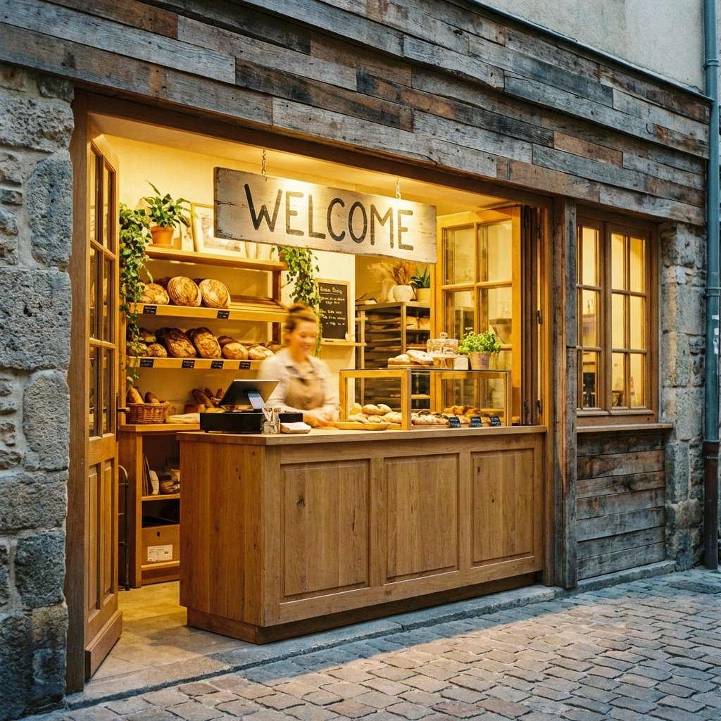 Bakery storefront