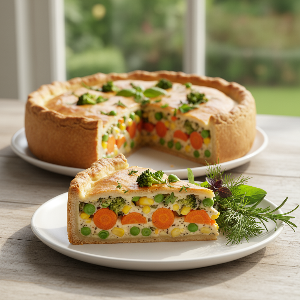 Vegetarian Garden Pie